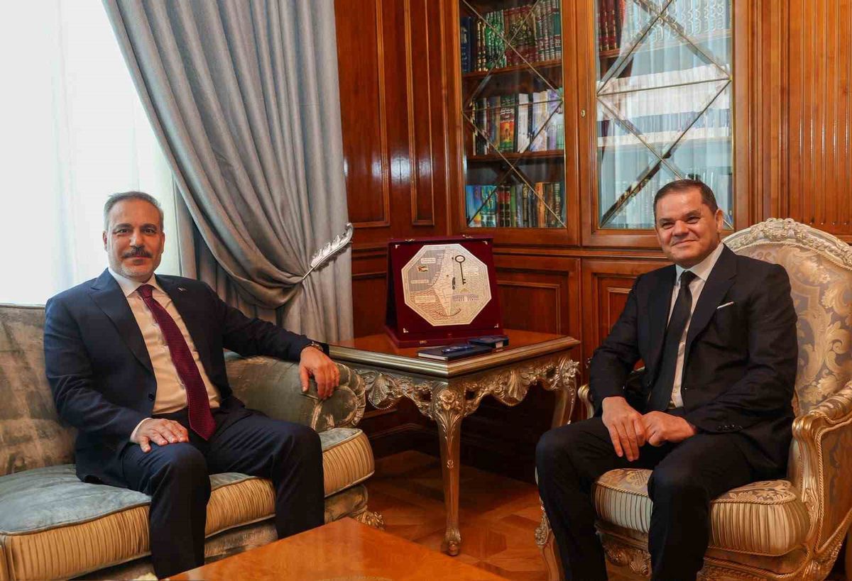 Hakan Fidan’dan Libya Ziyareti
